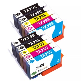 LinkToner Compatible  Replacement forHP 564 XL Printer Ink Cartridges 2 Pack