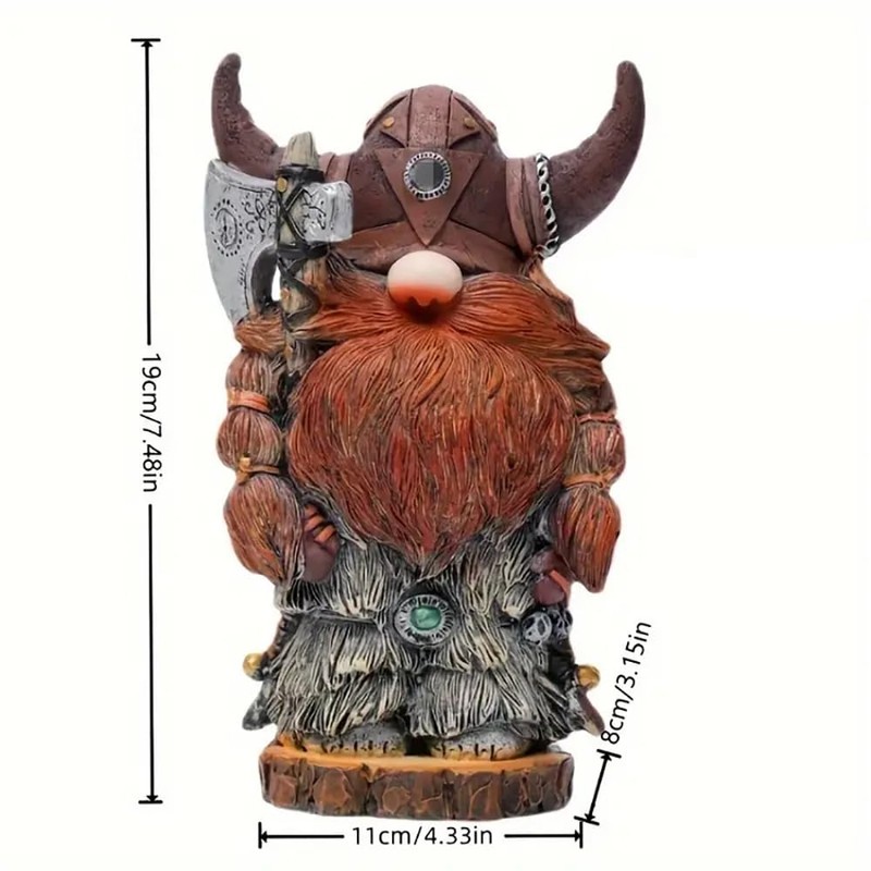 Mosicke Viking Warrior Statue Nordic Home Decor Viking Gift
