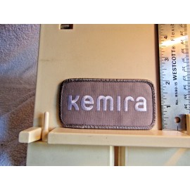KEMIRA company NOS Advertising Uniform Patch tan Finland water paper chemicals