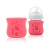 Olababy Silicone Sleeve for Avent Natural Glass Baby Bottles (4
