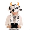 amaletPlay Cow Hat, Movable Ears, Kigurumi Cap, Ox Zodiac Cow