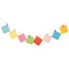 Zink Colorful Square Photo Frames for 2x3 Zink Paper