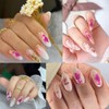 Real Dried Flowers Nail Decals Mini Fall Leaf Dry Flowers