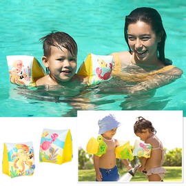 Inflatable Swim Arm Bands Armband for Kids, Cartoon Swimming Floater Sleeves Water Wings, Cute Children Ring arm Swimming Circle, Learning Swim Training Aids, 3-6 Y