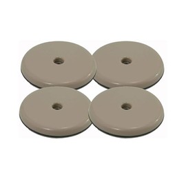 Aretro Furniture Slide Glides Furniture Glides with Screws for Easy Moving on Carpet Hardwood Tile Grey In Colour (8, 24mm)