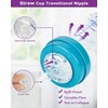 Sippy Straw Nipples for MAM Easy Start Bottle,Easy Active Bottle