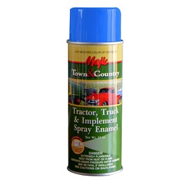 Majic Paints 8-20979-8 Tractor & Implement Spray Enamel Paint, Aerosol, New Ford/N.H. Blue