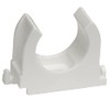 SOMA Pipe Clip Plastic White 25 mm Pack of 24