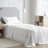 DormCo Bedside Pocket Twin XL Sheet Set - Supersoft White
