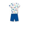 Sanetta Boys Pyjamas Short Beige Baby and Toddler Pyjamas, White