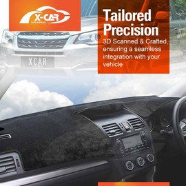 X-CAR Dash Mat for Subaru Forester 2012-2018 Non-Slip Microfiber Pad Interior Accessories