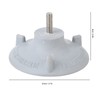 4pcs Elder Shower Chair Replacement Feet Large Suction Cups Rubber