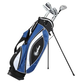 Confidence Golf Mens Power V3 Club Set and Stand Bag, Right Hand (6 Piece (Half Set), Right)