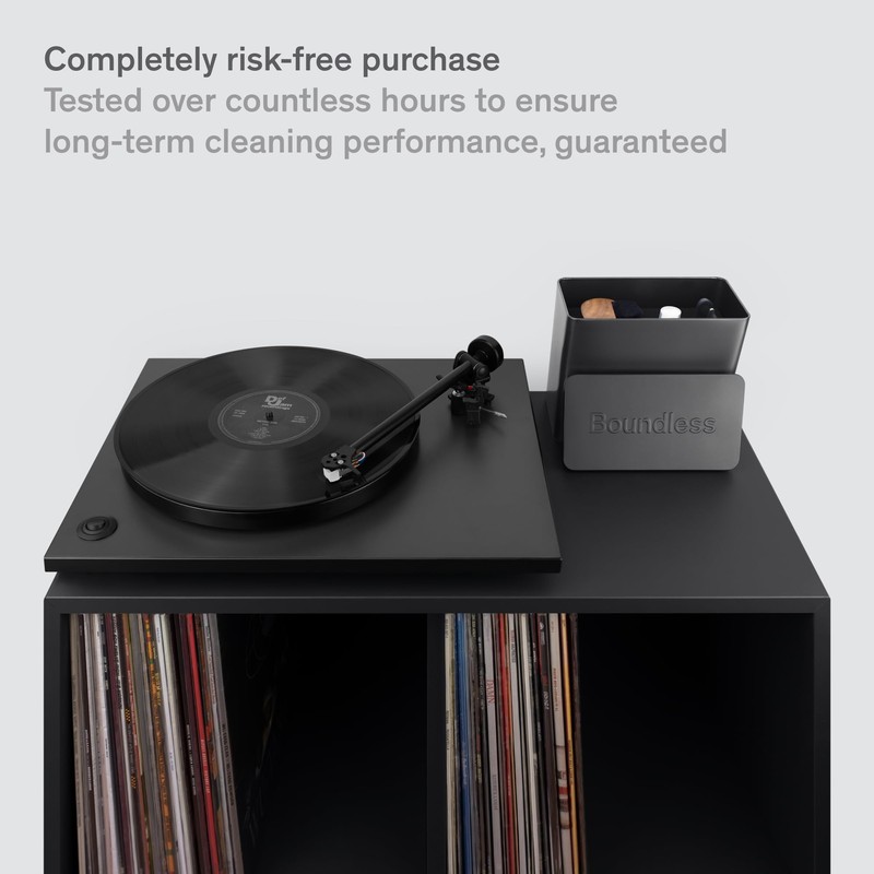 Boundless Audio Vinyl Record Cleaning Kit - 8-in-1 Vinyl Cleaner