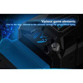 K27 Portable Notebook Laptop Cooler USB Air Extracting Cooling Vacuum Fan Radiator VCXN