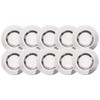 Brilliant AG G03093/82 Recessed Downlight LED 0.07 W Metal/Glass/Stainless Steel/White