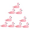 LALAFINA 9pcs Flamingo Nail Training Rack Cute Flamingo Design Nail