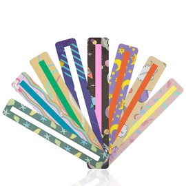 Reading Ruler Reading Aid Children Feelings Reading Strips, 8 Pieces Reading Aid Children Tool Colourful Bookmark Children Bookmark Children Teaching Aid for Teaching and Reading Aid