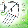 Treela 500ft Automatic Drip Irrigation System Kit for Watering Row