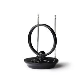 Hama 00121666 Indoor Dual television antenna - Television Antennas (Indoor, Black, Dual, 1.5 m, DAB,DAB+, Coax)