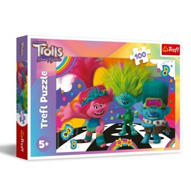 Trefl 16461 Trolls Band Together, Funny Trolls Children's Puzzle, Multi-Coloured