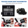 BORDEAG Digital Tachometer Inductive Tachometer: Tachometer Chainsaw with Hour Counter,