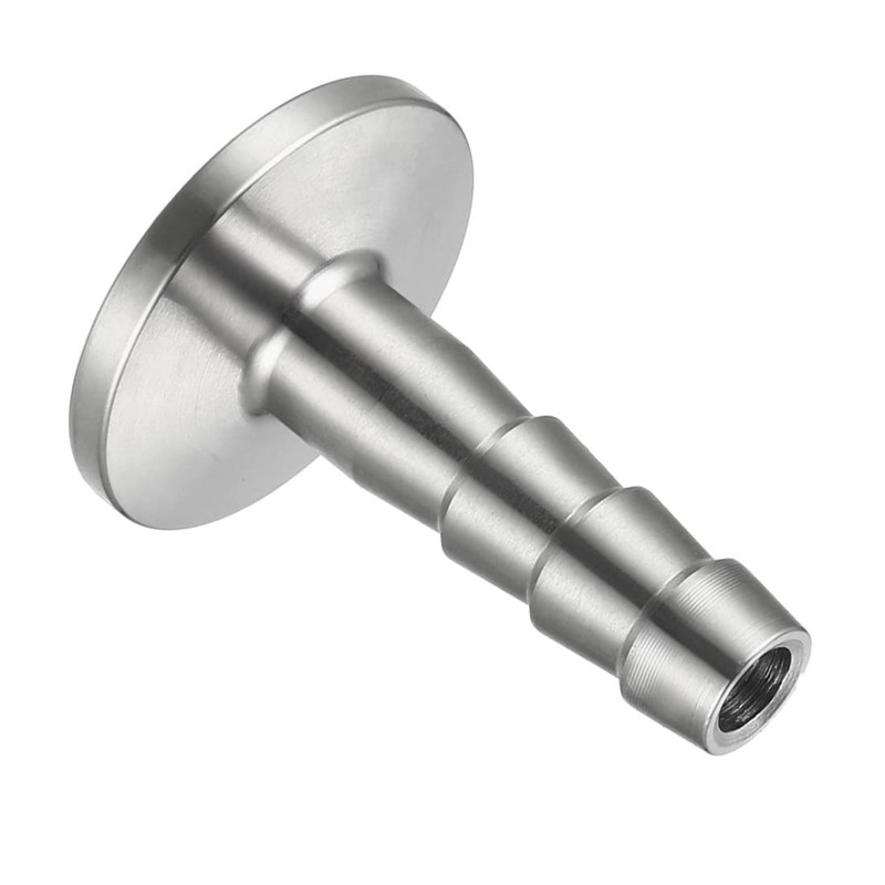 sourcing map Stainless Steel 304 KF16 Flange to 10mm Rubber