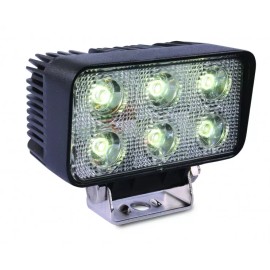 Custer HEAVY DUTY 18 Watt LED Flood Light- Work Light  Rectangular-WL