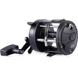 Sougayilang Round Baitcasting Fishing Reel for Catfish, Salmon/Steelhead, Striper Bass, Pike,Inshore Surf Fishing Reels, Conventional Reel-3000