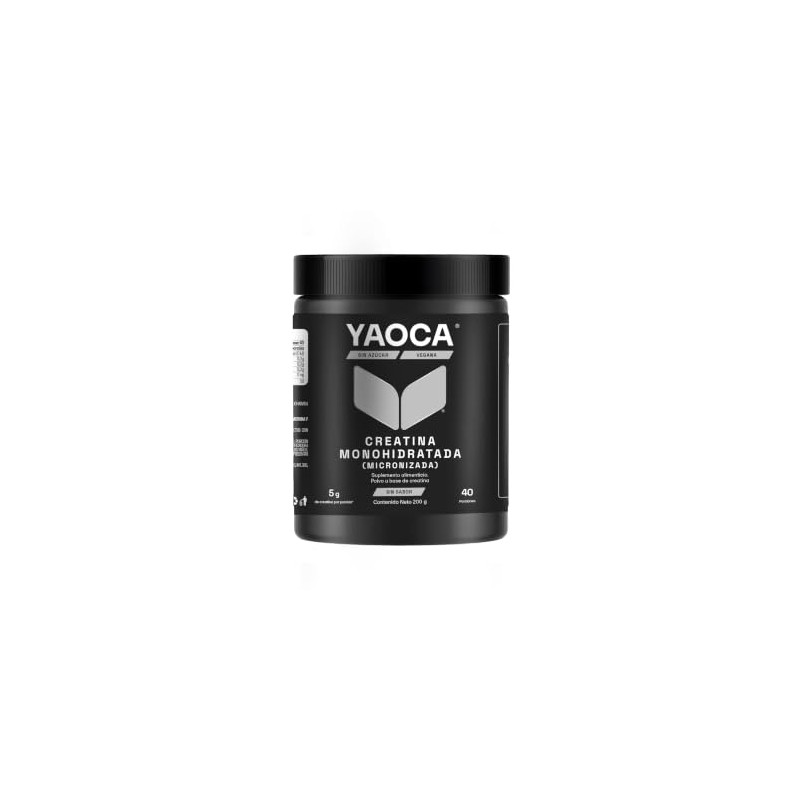 YAOCA I Creatina Monohidratada I Micronizada I 200g I 40