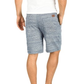 !Solid Aris Men's Sweat Shorts with Flecked Look and Drawstring, Regular Fit - xl