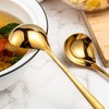 Comicfs 4 Pack Small Soup Ladles, Sauce ladles, SUS 304