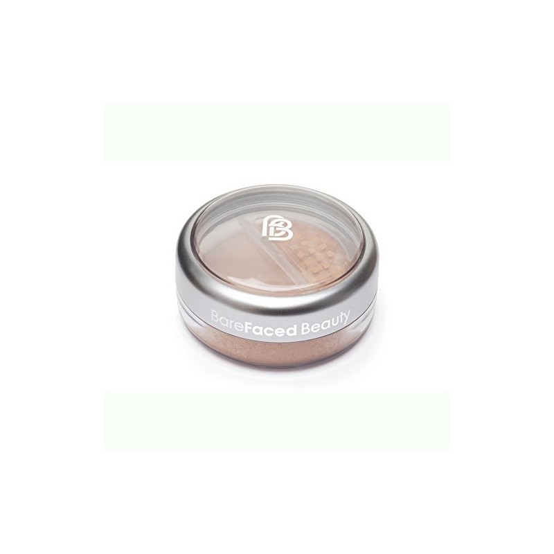 BareFaced Beauty Natural Mineral Finishing Powder 10 g, English Rose