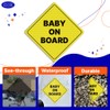 GEEKBEAR Baby on Board Car Sign - Sticker or Magnet