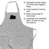 MIKI WELL Pottery Split-Leg Make Ceramic Apron, Long Split-Leg Artist