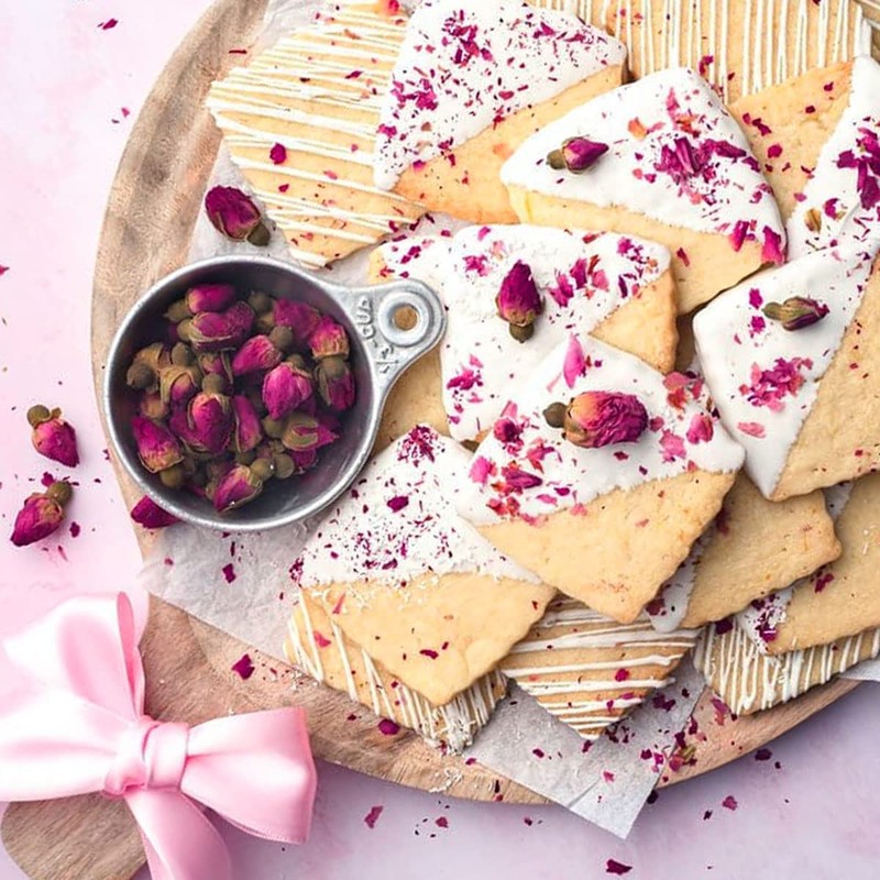 Suncore Foods Dried Rose Buds Bloom, Caffeine-Free Tea, Gluten-Free, Non-GMO,