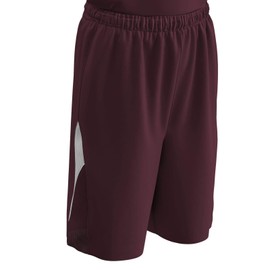 CHAMPRO Men's Pivot Reversible Basketball Shorts Maroon, White