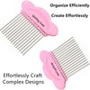 Paper Quilling Comb Tool, Plastic Quilling Paper Comb Knitters Paper