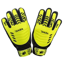 Verri | Guantes para Portero Adulto con Palma de látex para Mejorar en la práctica del fútbol Soccer y Proteger Las Manos de Impactos o tiros, Amarillo, Grande