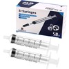 Gufastoe Pack of 50 5 ml Syringe with Protective Caps