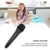 Prop Microphone, Realistic Prop Mic for Karaoke Dance Shows Practice