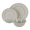 Martha Stewart Portillo 12 Piece Reactive Stoneware Dinnerware Set -
