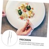 BIUDECO 2pcs Stainless Tweezers for Cooking Fish Bone Removers Western