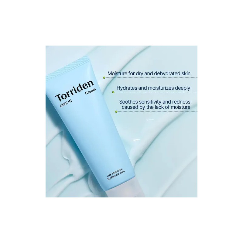 Torriden Dive In Low Molecular Hyaluronic Acid Cream 80ml