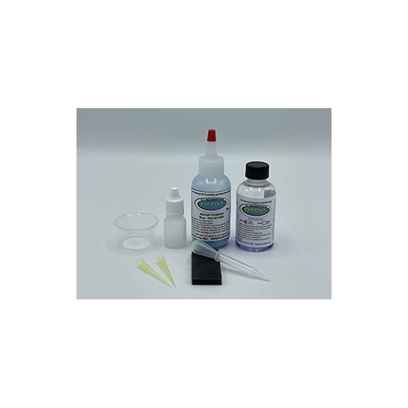 Plastex Plastic Repair Kit. Easily Glue, Repair or Remake Broken