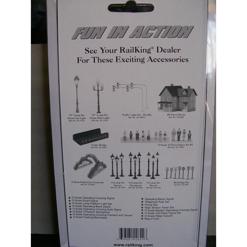 MTH Railking Lionel Compatible O Gauge Gooseneck Die Cast Street