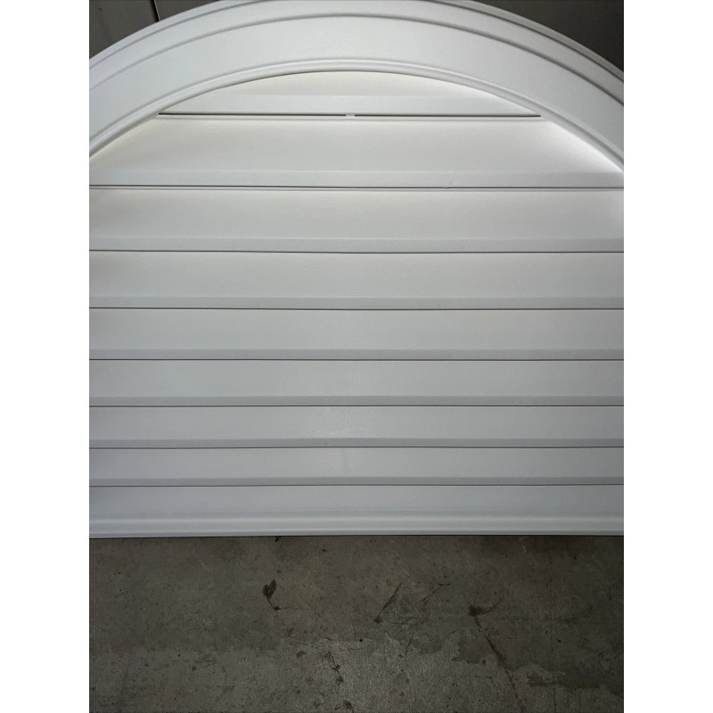 Gable Vent Half-Round Gable Vent WHITE 32”x20” Premium Exterior Wall
