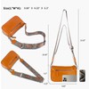 Dksongr Italian Genuine Leather Crossbody bags for Women Small Leather