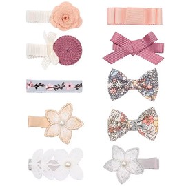 Audio Fan, Baby Hair Clip, Baby Hairpin, Girls, Kids, Hair Accessories, Bangs Clip, Hair Accessory, Bussy, Cute, Fashionable, Birthday Gift, 10 Pieces