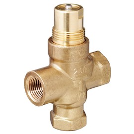 Siemens 599-02069 1/2" Valve Size 4.0 Flow Rate CV(Kvs) 50psi Close Off Brass End Connection NPT-NPT HVAC Control